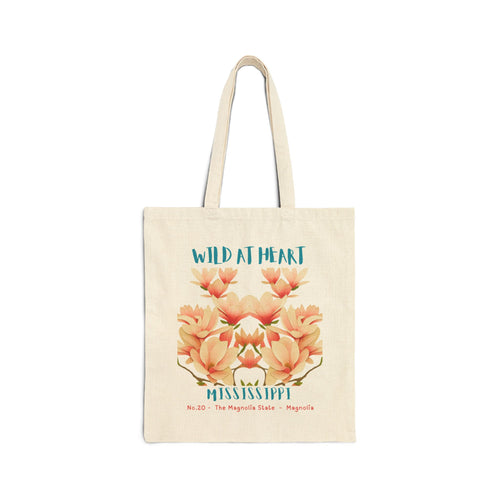 Mississippi Wild at Heart Tote Bag
