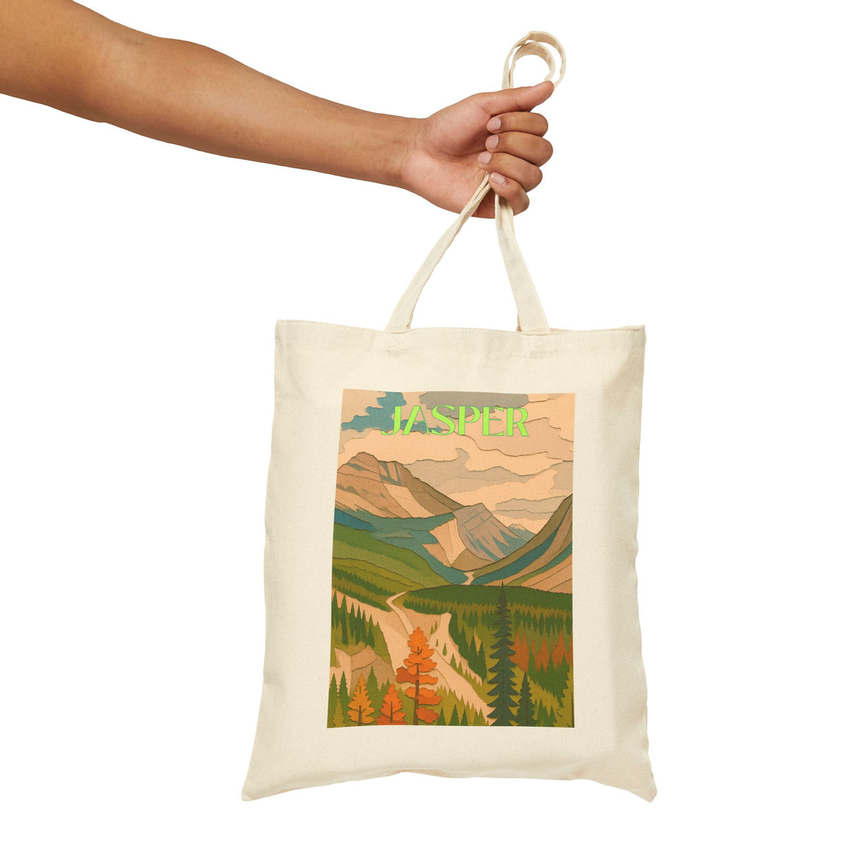 Wild at Heart Jasper Tote Bag – Canvas Tote, Kids Adventure Gift
