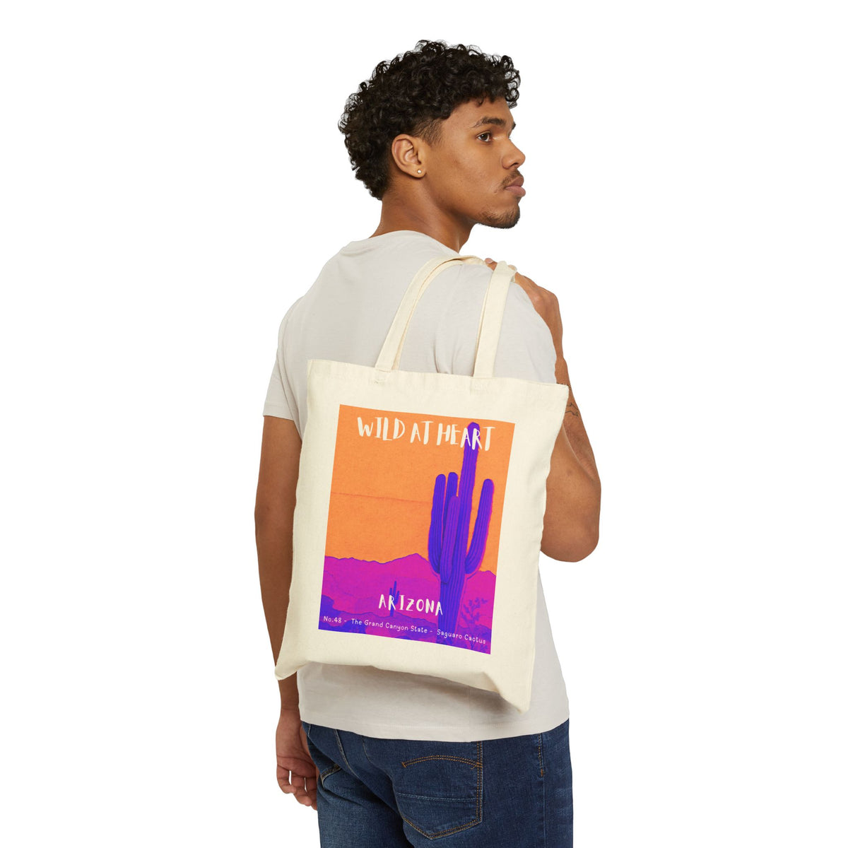 Arizona Wild at Heart Tote Bag
