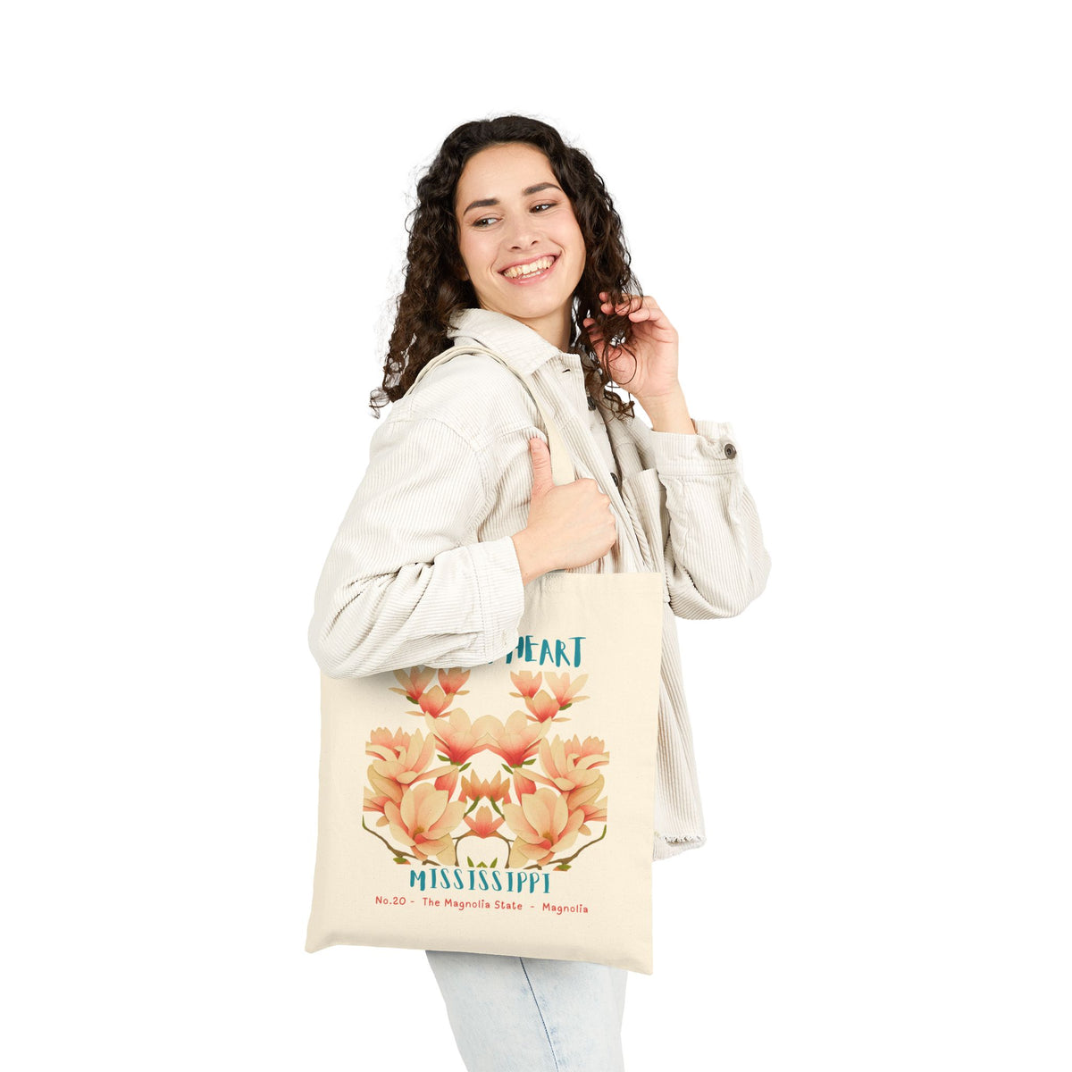Mississippi Wild at Heart Tote Bag