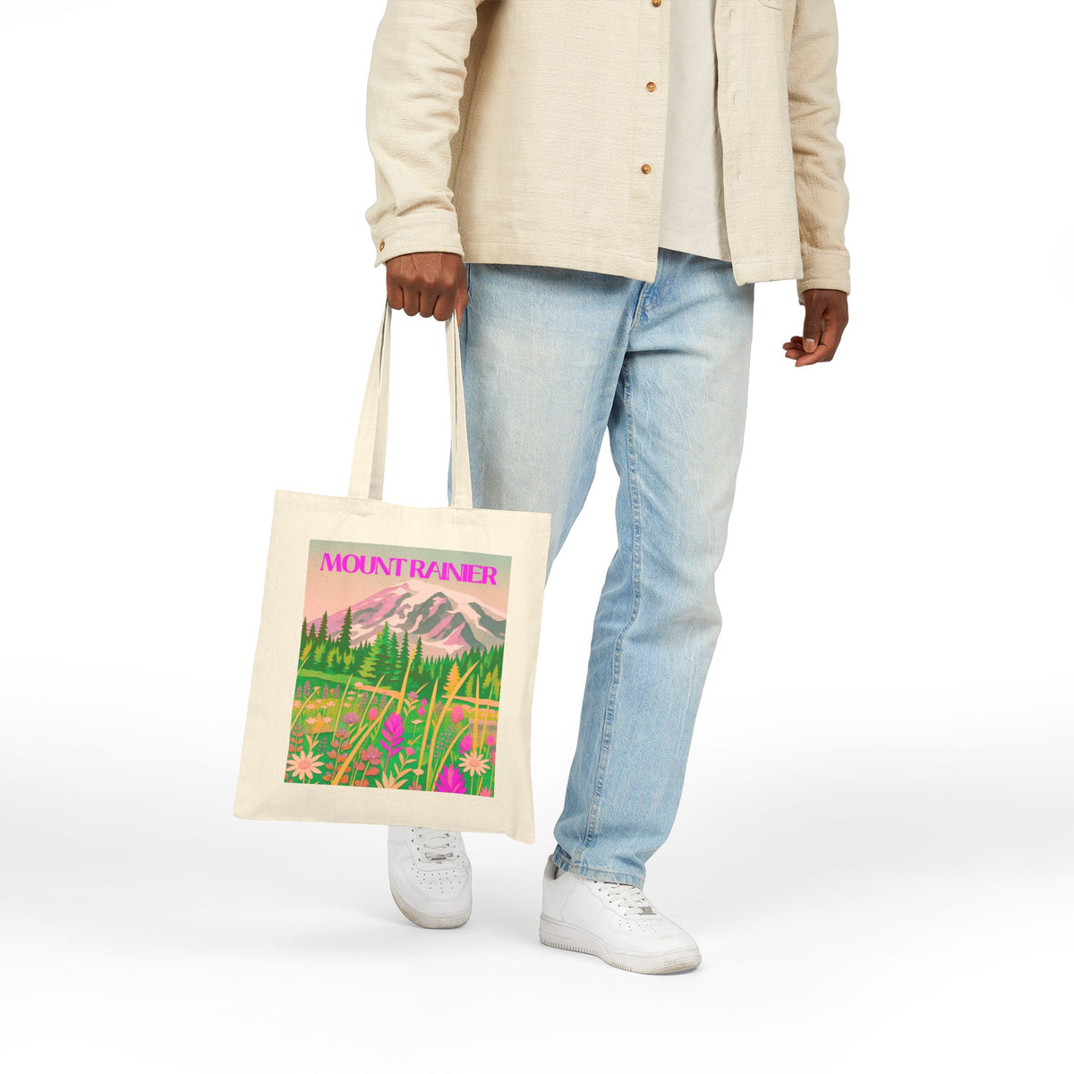 Mount Rainier National Park Tote Bag