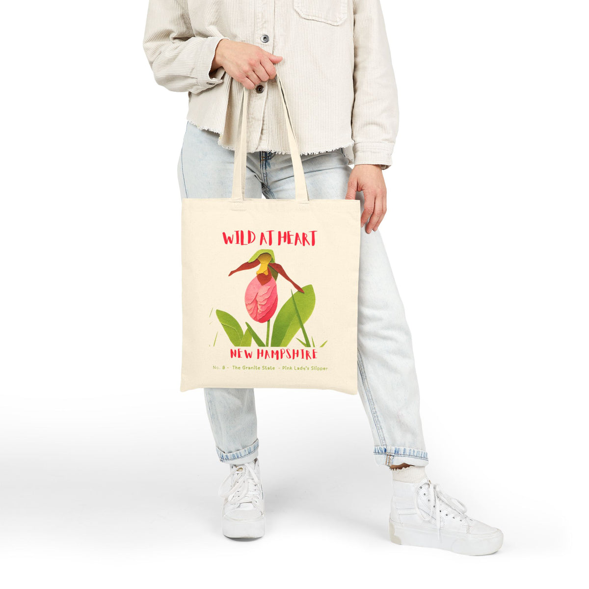 New Hampshire Wild at Heart Tote Bag