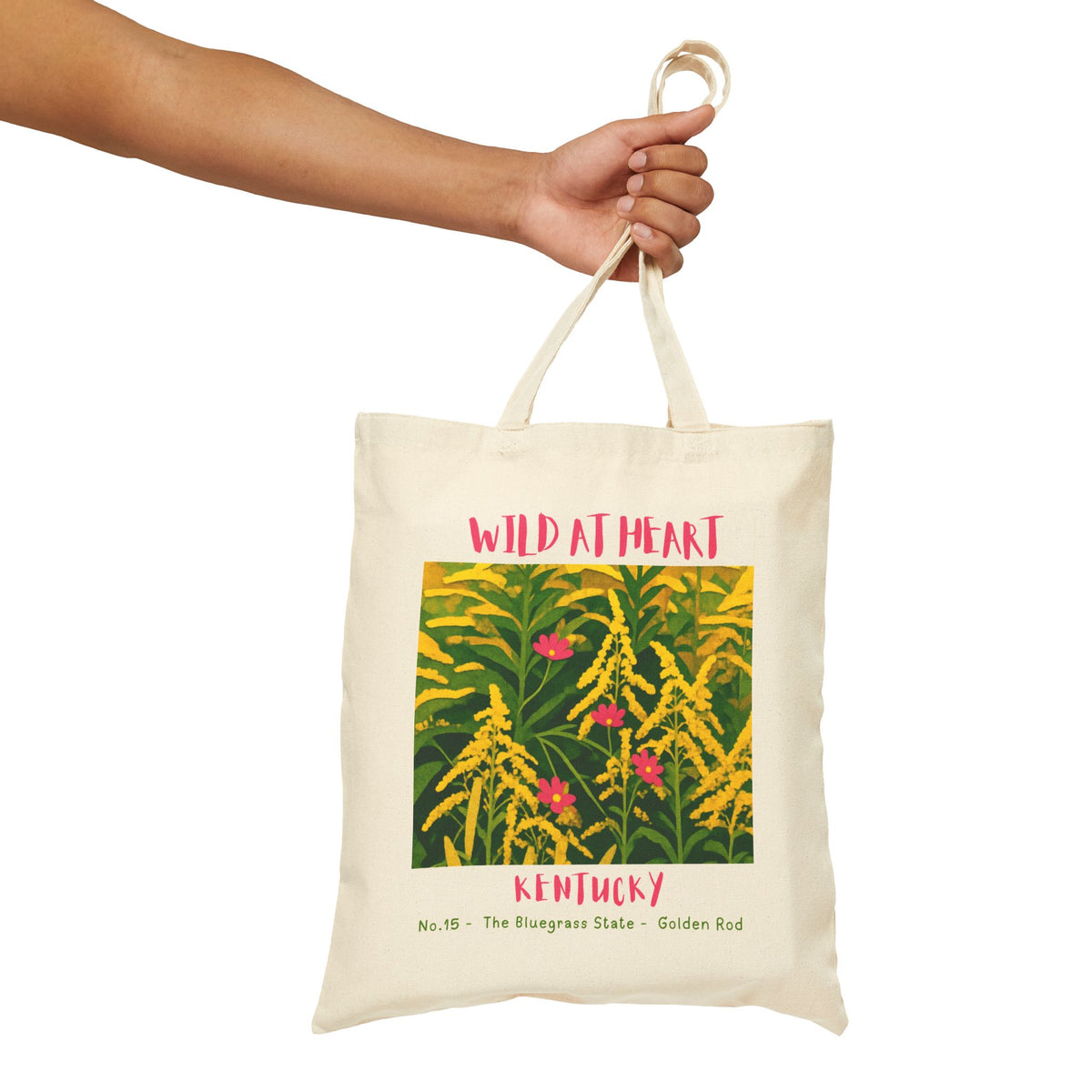 Kentucky Wild at Heart Tote Bag