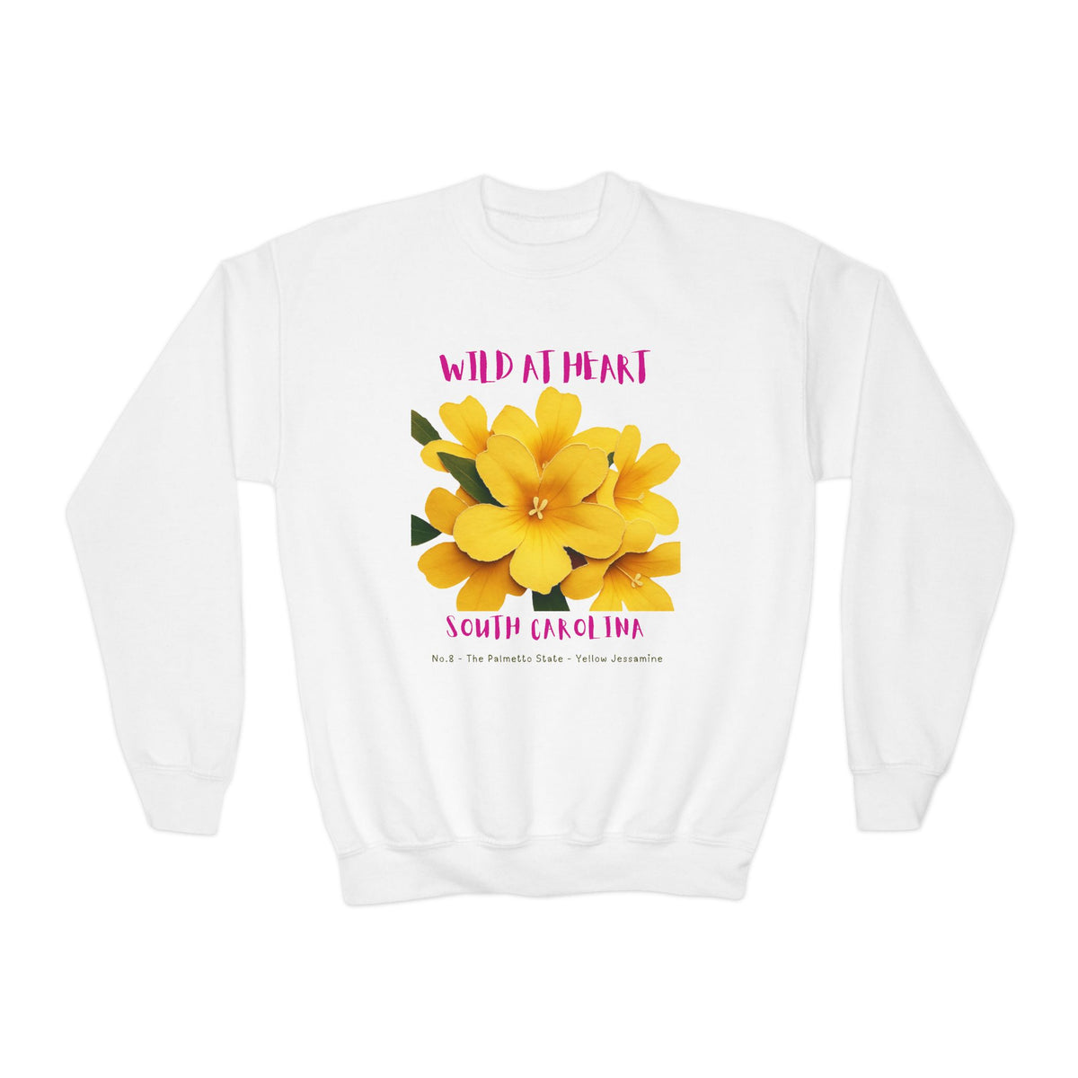 South Carolina Wild at Heart Youth Crewneck Sweatshirt