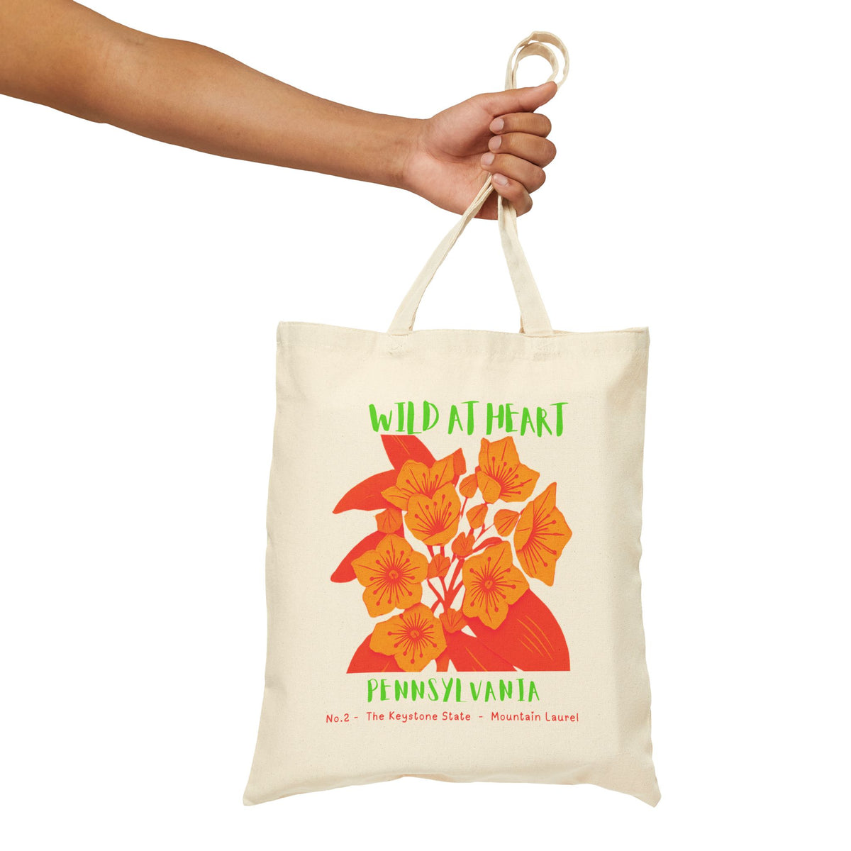 Pennsylvania Wild at Heart Tote Bag