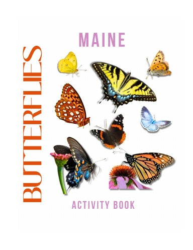 Butterflies of Maine Activity Book for Kids