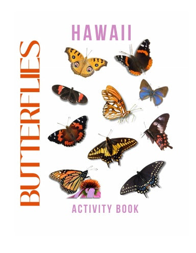Butterflies of Hawaii Activity Book for Kids