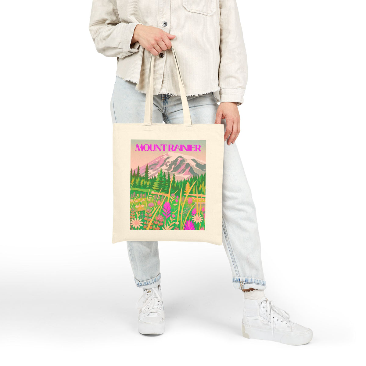 Mount Rainier National Park Tote Bag