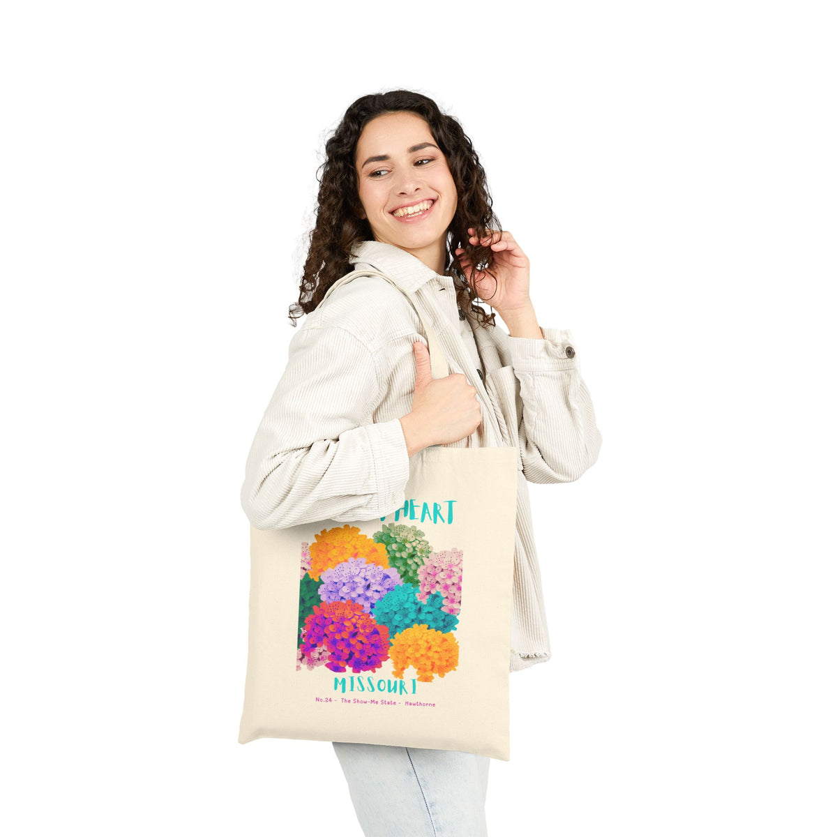 Wild at Heart Missouri Tote Bag – Canvas Nature Explorer Tote, Kids Adventure Gift