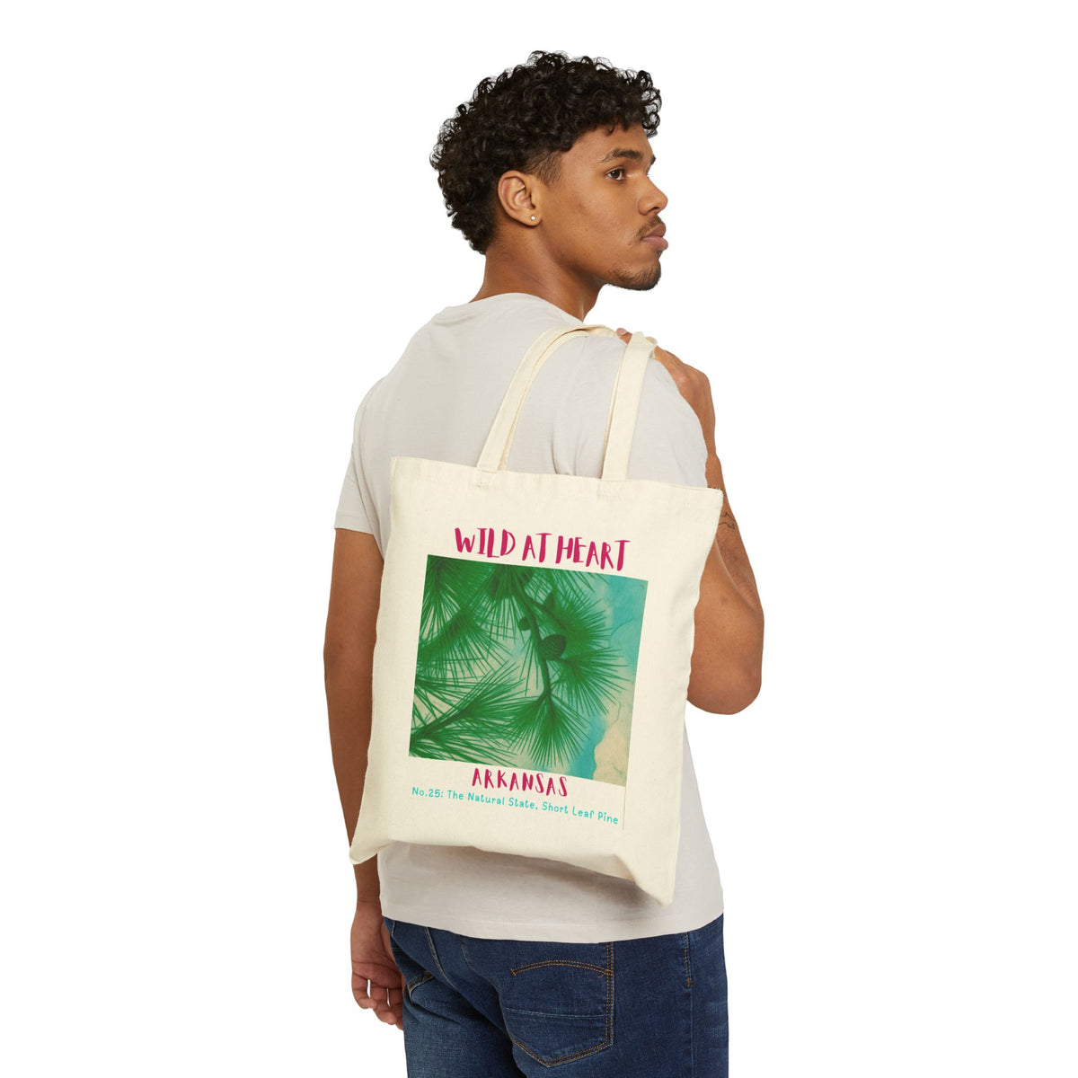 Arkansas Wild at Heart Tote Bag