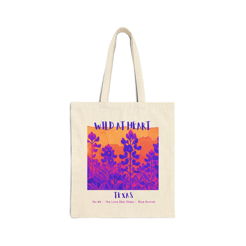 Texas Wild at Heart Tote Bag