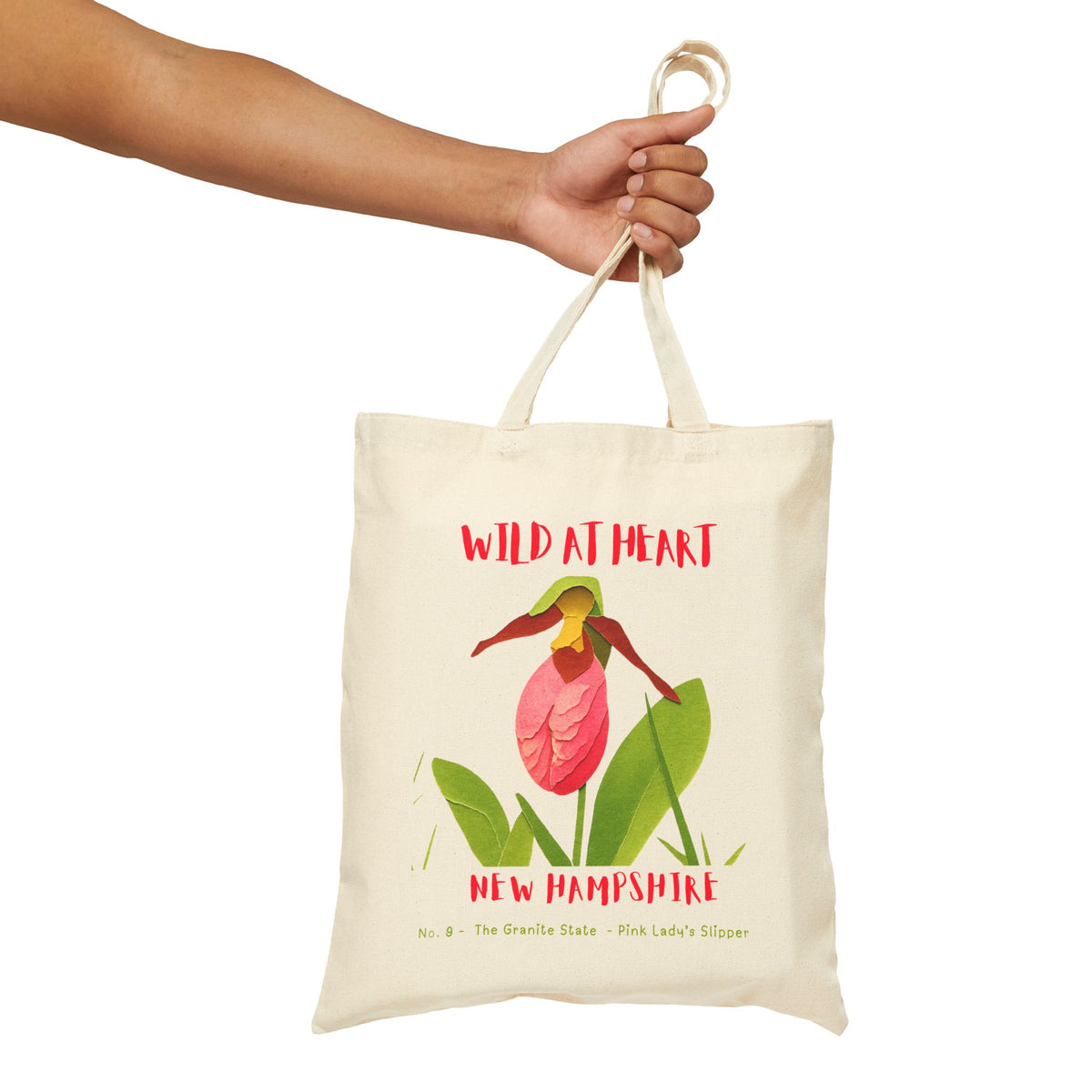 New Hampshire Wild at Heart Tote Bag