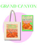 Wild at Heart Grand Canyon National Park Gift Set – Activity Book + Canvas Tote, Kids Explorer Bundle