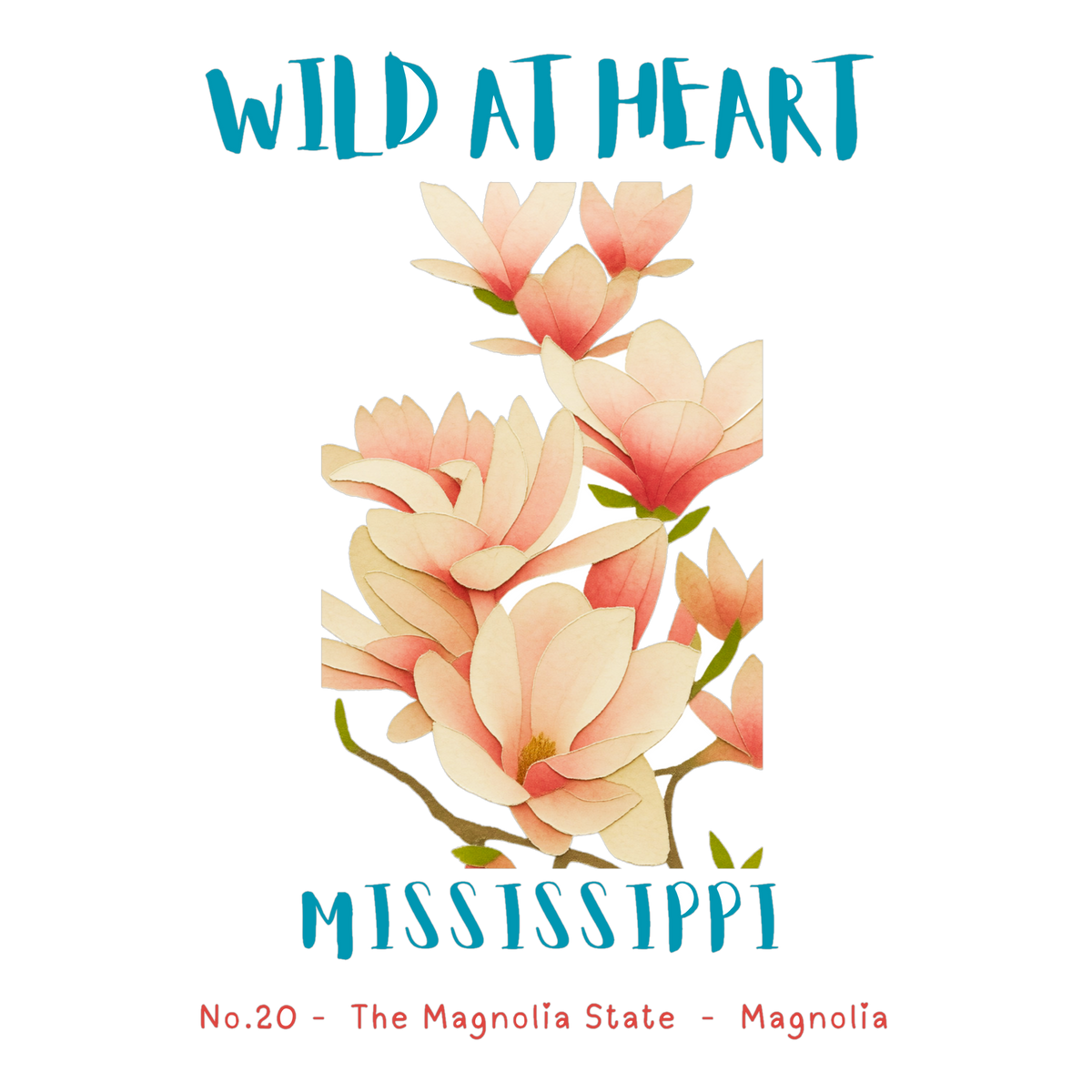 Mississippi Nature Explorer Gift Set – Activity Books + Wild at Heart Tote