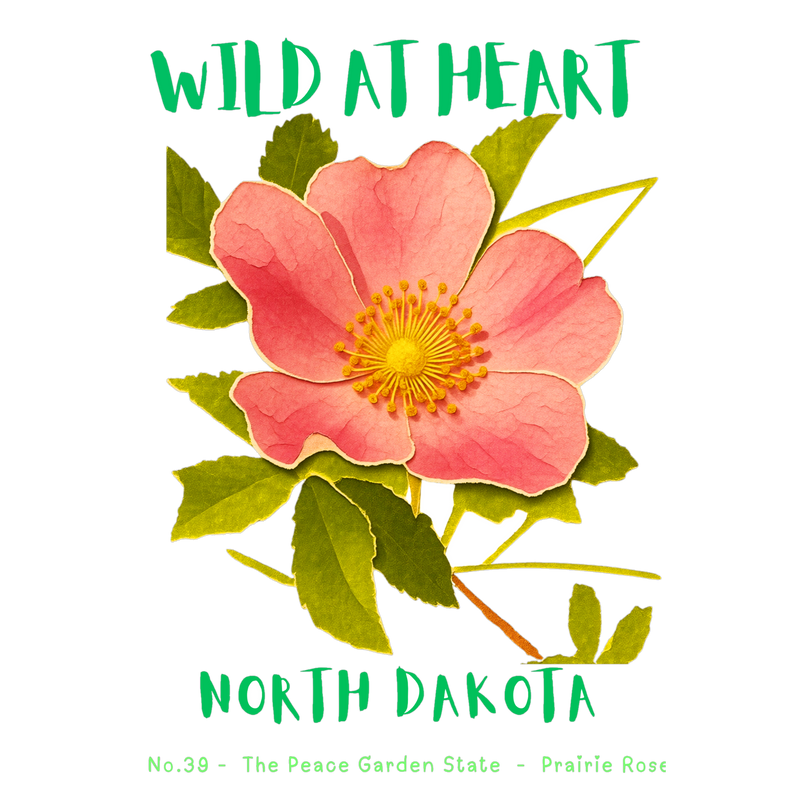 North Dakota Nature Explorer Gift Set – Activity Books + Wild at Heart Tote
