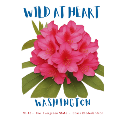 Washington Wild at Heart nature design