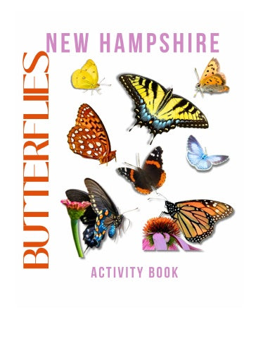 Butterflies of New Hampshire Activity Book for Kids