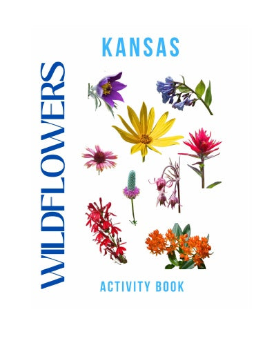 Wildflowers of Kansas Activity Book for Kids