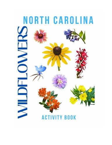 Wildflowers of North Carolina Activity Book for Kids