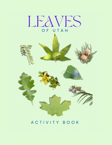 Leaves of Utah Activity Book for Kids