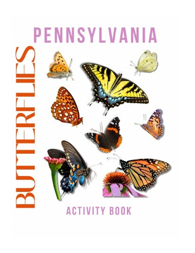 Butterflies of Pennsylvania Activity Book for Kids