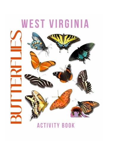 Butterflies of West Virginia Activity Book for Kids