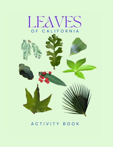 Leaves of California Activity Book for Kids