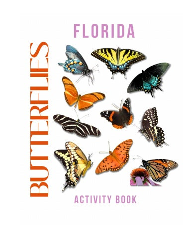Butterflies of Florida Activity Book for Kids