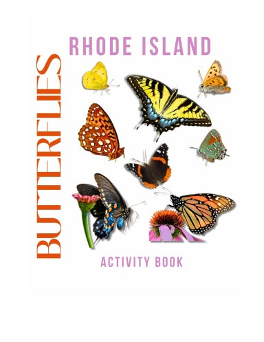 Butterflies of Rhode Island Activity Book for Kids
