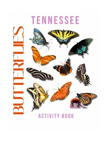 Butterflies of Tennessee Activity Book for Kids