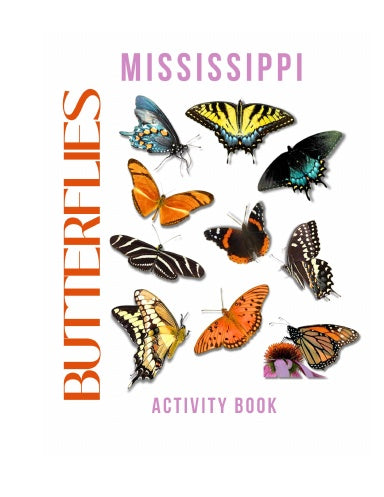 Butterflies of Mississippi Activity Book for Kids