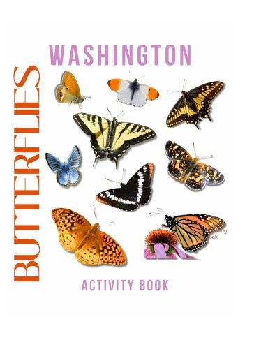 Butterflies of Washington Activity Book for Kids