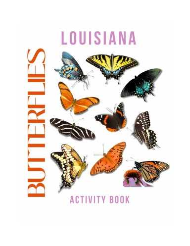 Butterflies of Louisiana Activity Book for Kids