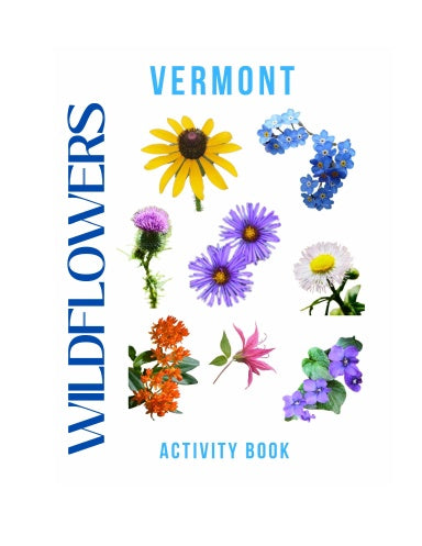 Wildflowers of Vermont Activity Book for Kids