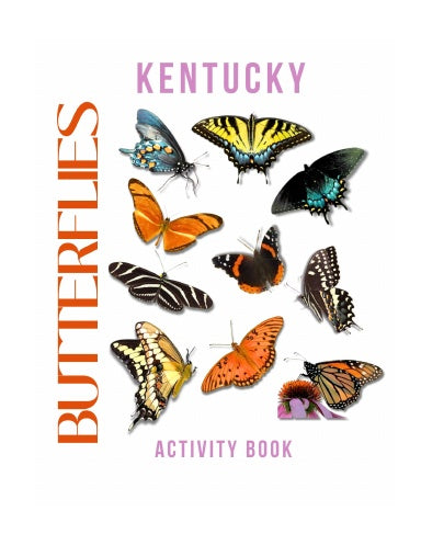 Butterflies of Kentucky Activity Book for Kids