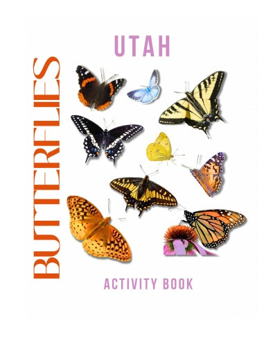Butterflies of Utah Activity Book for Kids