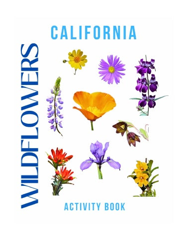 Wildflowers of California Activity Book for Kids