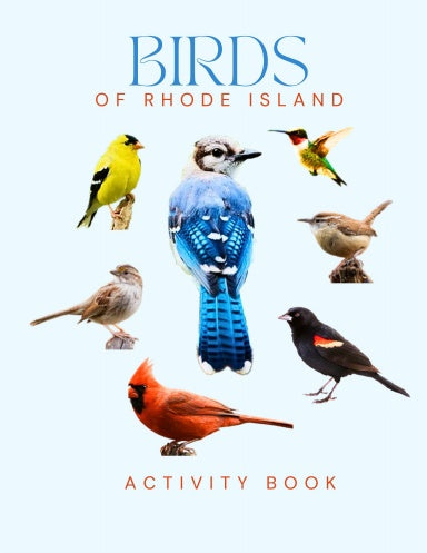 Birds of Rhode Island Activity Book for Kids